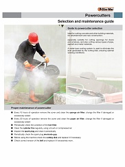 Selection & Maintenance Guide 